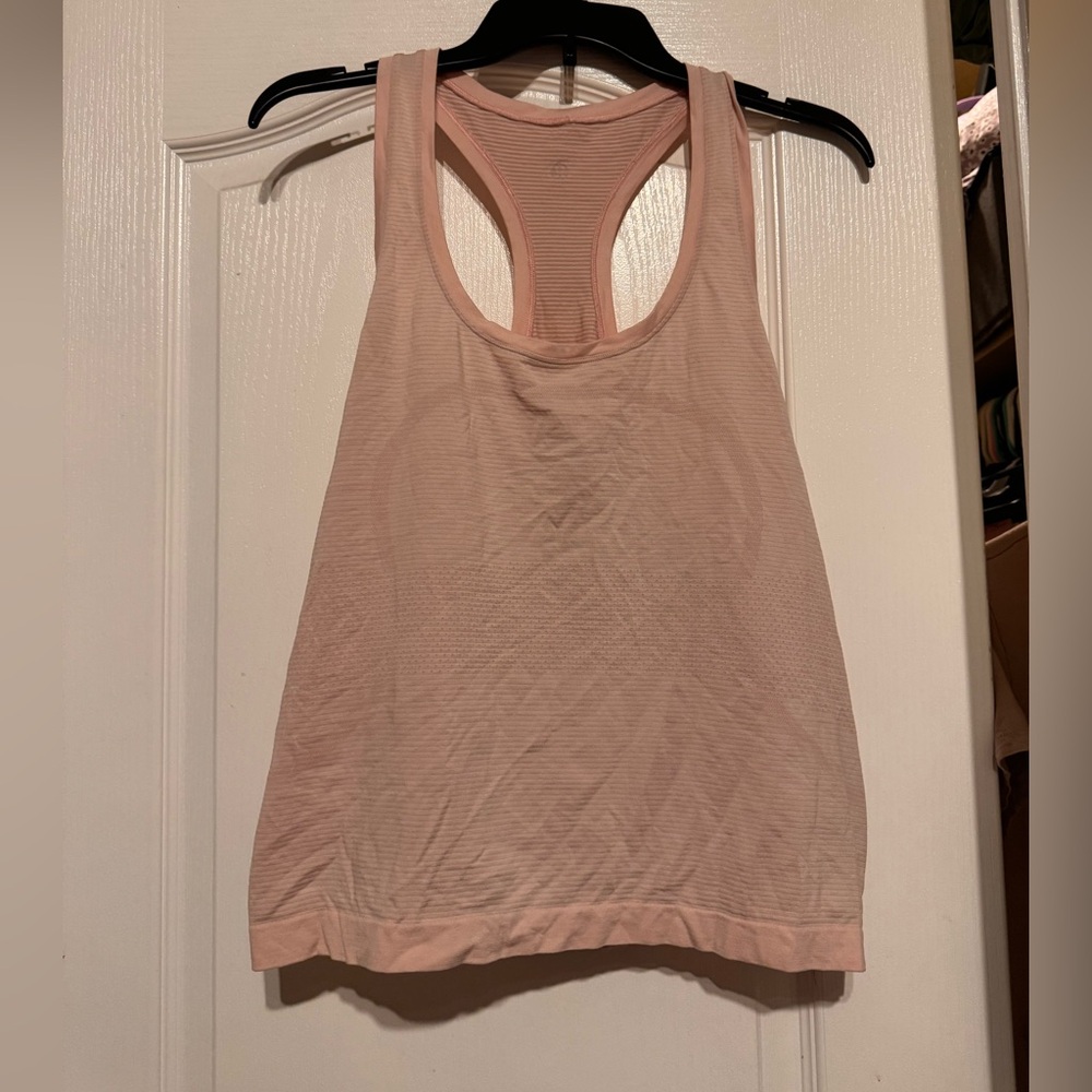 Lululemon Athletica Light Pink Tank Top